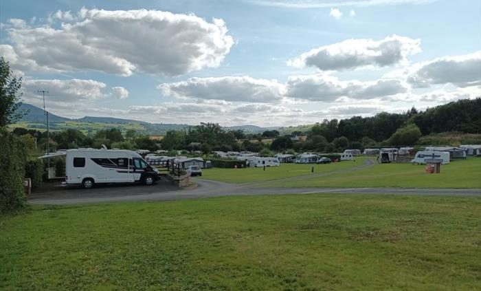 Area for touring and camping
